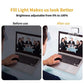 3 Modes Adjustable Brightness Portable Mini Selfie Fill Light Rechargeable Clip On For Phone Laptop Tablet Meeting Make Up