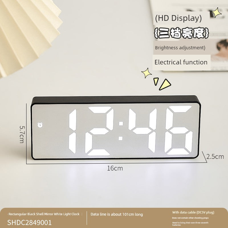 Led Student Dormitory E-Sports Office Room Clock