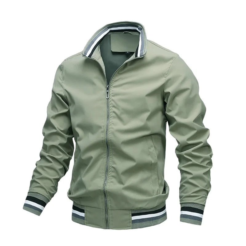 Windbreak Men's Bomber jacket Casual Zipper Coat Outdoor Sports jacket Spring Autumn Military Motorcycle jacket Oversized 6XL