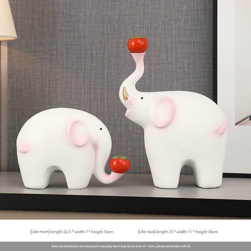 Niche Style Living Room New House Housewarming Gift Elephant Ornaments