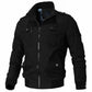 2024 new fishing Bomber Jacket Men Casual Windbreaker Jacket Coat Men Spring Autumn New Hot Outwear Stand Slim Jacket Mens