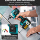 688N.m 8-Speed 1/4'' Brushless Electric Screwdriver Cordless Screwdriver Electric Drill Impact Driver Kit for Makita 18V Battery