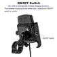 Motorcycle Phone Holder Moto Motorbike Mirror Mobile Handlebar Stand Support USB Charger Fast Wireless Charging Cellphone Mount