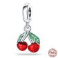 Fit Pandora 925 Original Bracelet 925 Silver Plate Flower Bird Series Charms Beads For Women Fashion DIY Jewelry Gifts Making