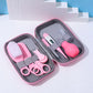 8pcs Newborn Baby Care Kit Infant Brush and Comb Set Safety Care Set Thermometer Nose Inhaler Nail Clippers Baby Essentials