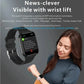 New Q9 Pro Smart Watch Body Temperature Monitor Music Control Sports Waterproof Smart Watch for Men Women Smartwatch