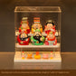 Five-Way God of Wealth All-Way Fairy Home Bookcase Entrance Decoration Decoration Household Full Set Display Stand Gift Decoration
