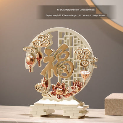 TV Accessible Luxury Living Room Moving Gift Wine Cabinet Decorations