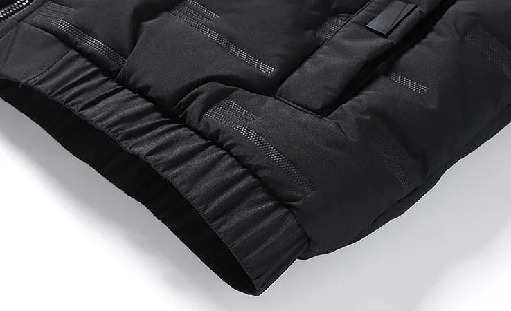 Down Jackets for Men Hooded Man Padded Coat Fashion 2024 Parkas Lightweight Padding Cold Warm Clothes New in & Korean Popular