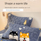 Non-Collapse Pillowcase and Pillow Core Set For Home Adult Cervical Support Improve Sleeping Pairs Dormitory Students Single Men
