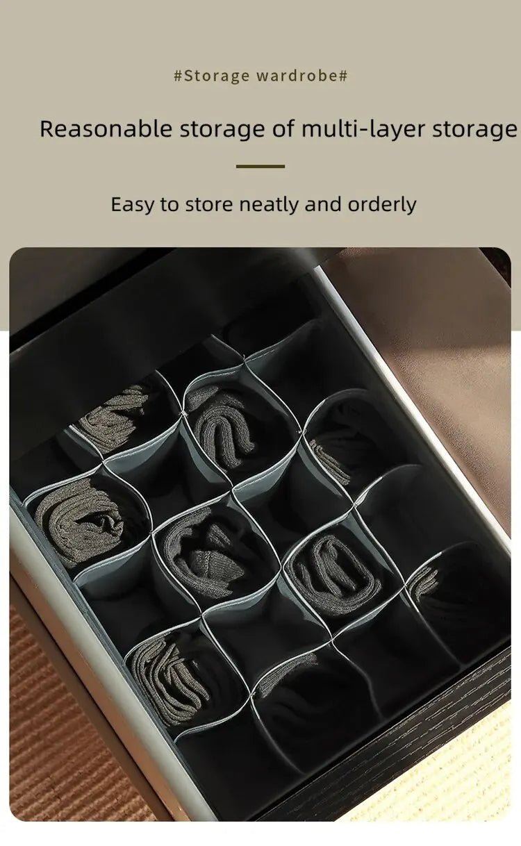 1pc Fabric Underwear Storage Box Drawer Organizers For Closet Organization And Storage Of Socks Underwear Ties And More
