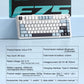 AULA F75 Mechanical Keyboard 2.4G Wireless/Bluetooth/Wired RGB PBT 75% Layout OEM Profile Gasket Customized Pc Gaming Keyboard