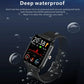 New Q9 Pro Smart Watch Body Temperature Monitor Music Control Sports Waterproof Smart Watch for Men Women Smartwatch