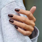 24pcs Artificial Nail Art Fake Nails Full Coverage Removable Ballet Short Press On Nails tips Chips Waterproof Solid Colour set
