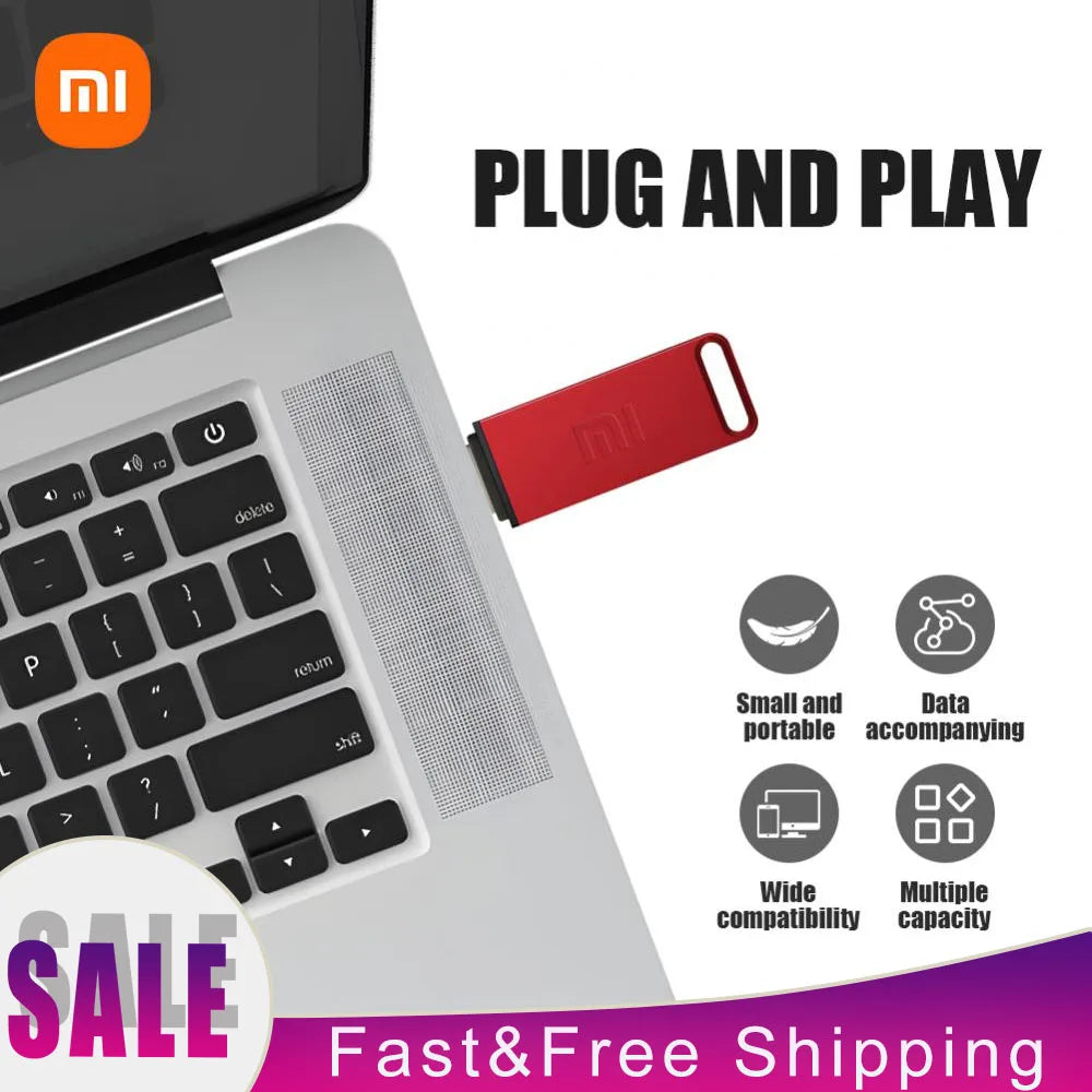 Flash Drive 16TB USB 3.2 Flash Drive 8TB Type-C Interface Metal Real Capacity Memory Stick High Speed Pen Drive Flash Memory U Disk