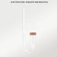 MINI CO2 Diffuser With Bubble Counter Twinstar Style Atomizer Acrylic Aquarium Carbon Dioxide Transparent Fish Tank Water Plants