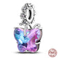 Fit Pandora 925 Original Bracelet 925 Silver Plate Flower Bird Series Charms Beads For Women Fashion DIY Jewelry Gifts Making
