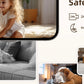 Blurams 2.4＆5G WiFi Indoor Camera, 2K, 360° PTZ Pet Dog IP CCTV Camera with Phone App, 2-Way Talk, Night Vision, for Home Securi