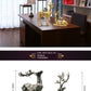 European-Style Living Room TV Cabinet Deer Decoration Craft Gift