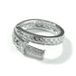 RAKOL Snake Ring Micro Inlaid Zircon Wound Small Female Simplicity Minority Designer Fashion Index Finger Ring