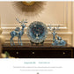 European-Style Living Room TV Cabinet Deer Decoration Craft Gift