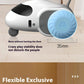 Smart Interactive Cat Toy Car Auto-Running Pet Vehicle with Obstacle Detection Durable for Indoor Cats Play