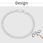 18K Gold color Silver Color 6mm Full Sideways Necklace 8/18/20/24 Inch Chain For Woman Men Fashion Wedding Engagement Jewelry