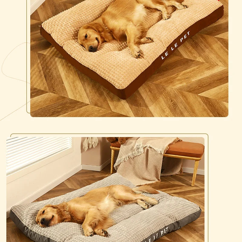 HOOPET Warm Dogs Sleeping Bed Soft Fleece Pet Blanket Detachable Cat Puppy Mat Cushion for Small Medium Large Dogs Pet Supplies