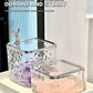 Laundry Powder Container Laundry Pods Organizer Washing Capsules Holder Cotton Swab Organization with Lid Desktop Storage Box