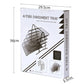 Metal file disk, file frame, office supplies wholesale data organization, office multi-layer desktop shelf