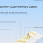 Banana Fruit Puff Memory Cotton Pillow Non-Pressure Stiff Neck Special Super Soft Cervical Support Improve Sleeping Pillowcase and Pillow Core