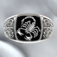 Huitan Viking Nordic Mythology Giant Wolf Men Ring Defense Totem Wolf Fashion Hip Hop Rock Unisex Finger Ring Punk Gift