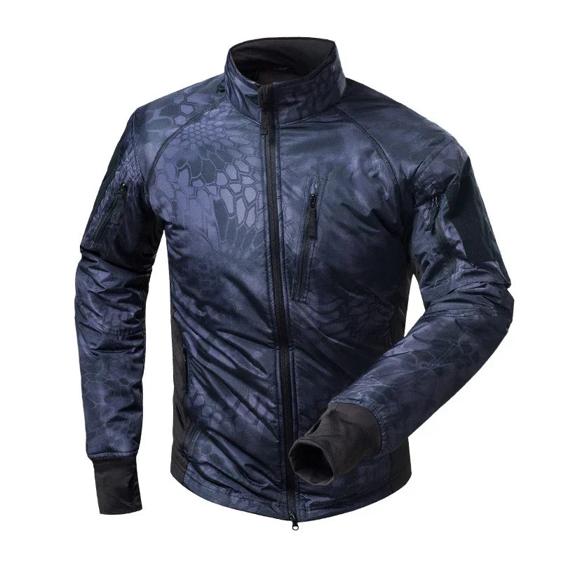 Tactical Jacket Men Outdoor Jacket Army Combat Jackets Mens Hooded Bomber Coats YAF Winter Jacket Hiking Hunting Jacket