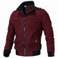 2024 new fishing Bomber Jacket Men Casual Windbreaker Jacket Coat Men Spring Autumn New Hot Outwear Stand Slim Jacket Mens