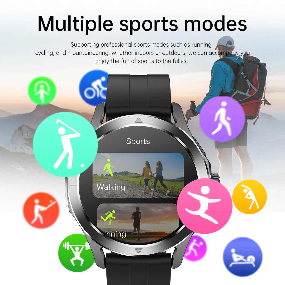 S4 Ultra Smart Bracelet Men Watch For Xiaomi  AMOLED HD Screen Bluetooth Call GPS Trajectory NFC Heart Rate Compass SmartWatches