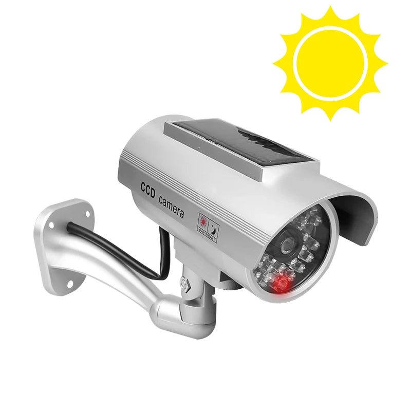 1PC Fake Dummy Camera with Flashing Red LED Bullet Shaped Waterproof Security CCTV Surveillance Camera For Home Outdoor Indoor