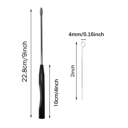 Inoculation Loop + 50 Nichrome Ring For Lab Culture Mycology Mycelium Agar Plate Inoculation Rod Loop Industrial Healthcare Tool