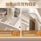 White Bathroom Wall-Mounted Toilet Towel Rack