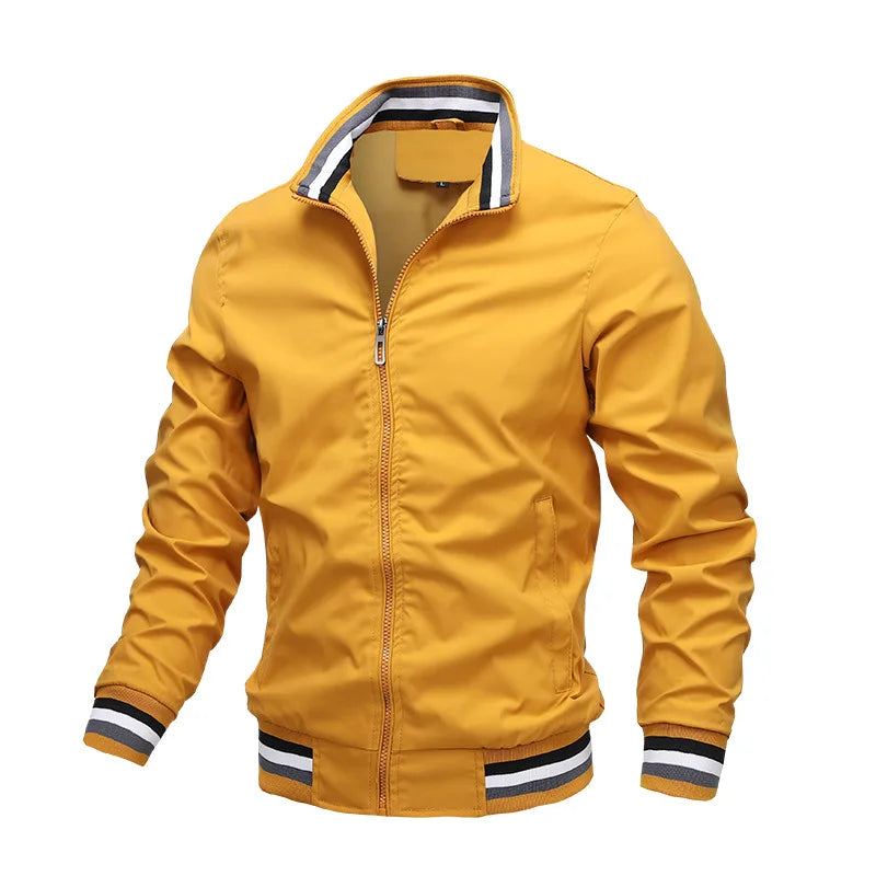 Windbreak Men's Bomber jacket Casual Zipper Coat Outdoor Sports jacket Spring Autumn Military Motorcycle jacket Oversized 6XL