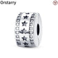 New Original 925 Sterling Silver Beads Pendant Fit Pandora Charm Bracelet Butterfly Moon Star Luminous DIY Jewelry Making
