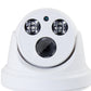 Wired Digital HD Night Vision Poe For Home Dome Network Camera H.265 Audio Monitoring Network Cable Power Supply