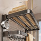 Suction Cup Towel Rack Bathroom Punch-Free Hanging Rod Bathroom Storage Rack Integrated Shower Room Toilet Storage Bath Towel Rack