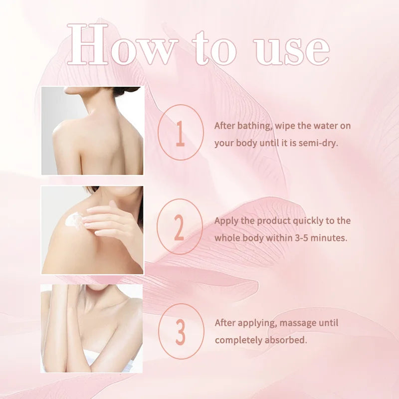Collagen Body Lotion Whitening Body Cream Moisturizing Brightening Skin Anti-aging Balance Skin Tone Nourishing Body Care