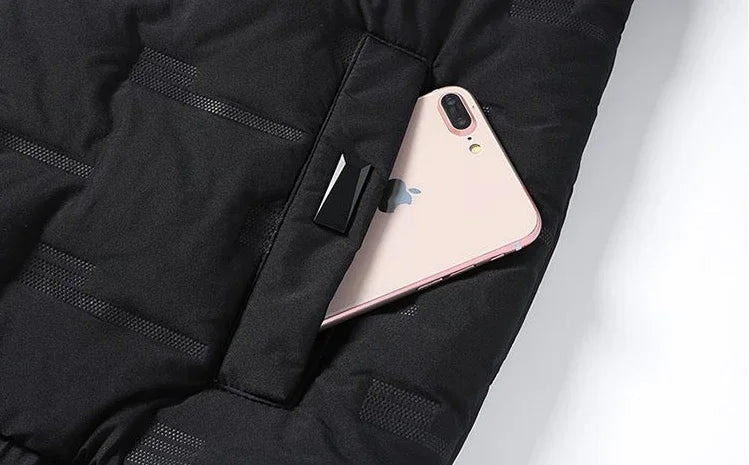 Down Jackets for Men Hooded Man Padded Coat Fashion 2024 Parkas Lightweight Padding Cold Warm Clothes New in & Korean Popular