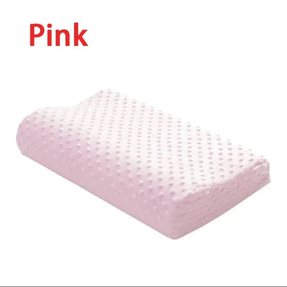 Space Memory Foam Pillow Wave Adult Neck Student Single Slow Rebound Core Quality Fibre Comfort Sleeping Healthcare Orthopaedic
