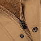 Men's Winter Jacket Hooded Casual Cotton Coat Retro Coat Men's Cotton Casual Fleece Long Jacket Men's Outdoor Tooling Coat