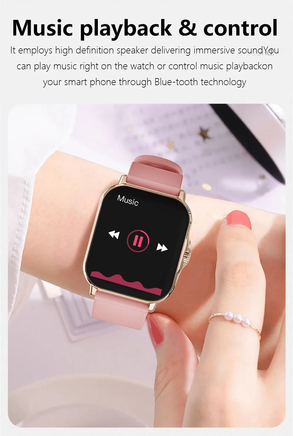 New Smart Watch For Men Women Gift Full Touch Screen Sport Fitness Watches BT Call Digital Smartwatch Wristwatch