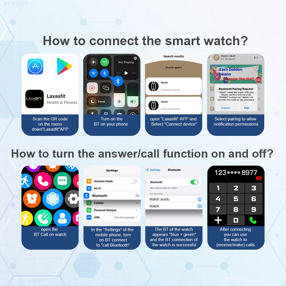 T900Ultra Smartwatch Bluetooth Talk Smartwatch Message Alert Heart Rate Monitor Sports Watch for Android IOS Men Women
