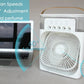 3 In 1 Fan AIr Conditioner Household Water Mist USB Fan Small Air Cooler LED Night Light Portable Humidifier Air Adjustment Fan