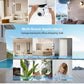 5G Wifi Video Surveillance Camera 5MP CCTV PTZ IP Camera Smart Human Tracking 4X Zoom Night Vision Full Color Outdoor Waterproof